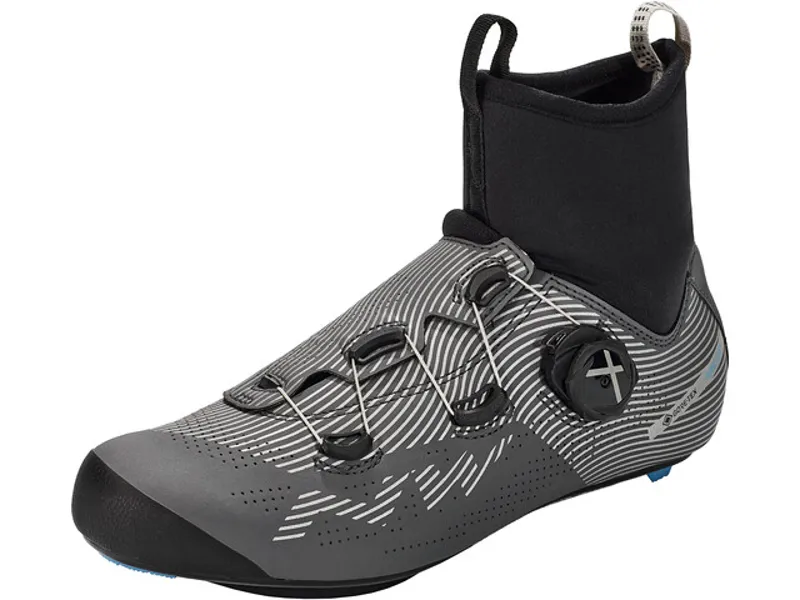 Northwave Celsius R Arctic GTX Winter Road Cycling Shoes In Anthra / Reflective